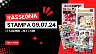 La RASSEGNA STAMPA di MARTEDÌ 9 LUGLIO [upl. by Artair]