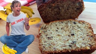 HOW TO MAKE BANANA CAKE ON AIR FRYER l SIMPLE BAKING [upl. by Archibaldo]