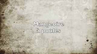 tuto mangeoire à poules [upl. by Copland]