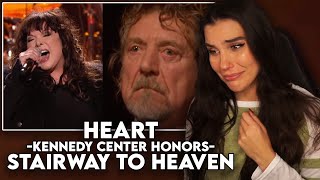 SO MANY TEARS Heart  quotStairway to Heaven Led Zeppelin Kennedy Center Honorsquot  First Time Reaction [upl. by Yentterb]