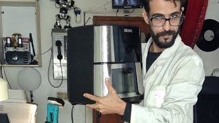 تفكيك واستكشاف آلية عمل جهاز Air Fryer للطهو بالهواء الساخن [upl. by Gridley]