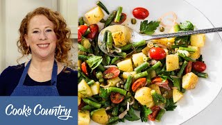 How to Make Potato Green Bean and Tomato Salad [upl. by Pimbley512]