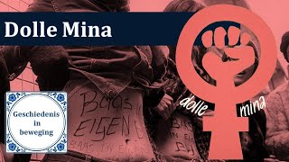 Wat was Dolle Mina  tweede feministische golf [upl. by Raine]