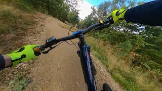 Mtb Trail riding quotDyemill Bike Parkquot Isle of Arran Scotland [upl. by Royden916]