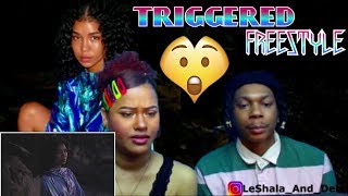 JHENE AIKO  TRIGGERED FREESTYLE OFFICIAL VIDEO REACTION [upl. by Mellie]