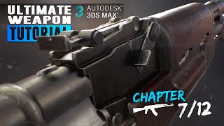 Ultimate Weapon Tutorial  Create a game ready weapon in 3Ds Max  Substance Painter amp Marmoset 712 [upl. by Torray530]