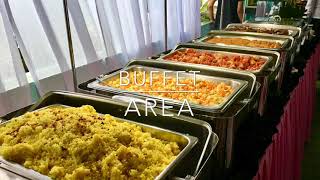 Catering Services buffet set up amp Menu plating [upl. by Anon]