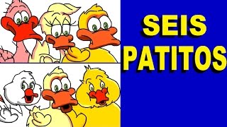 SEIS PATITOS  canciones infantiles [upl. by Conlee]