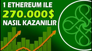 1 ETHEREUM İLE 270 BİN DOLAR NASIL KAZANILIR kriptopara ethereum [upl. by Ayahc453]