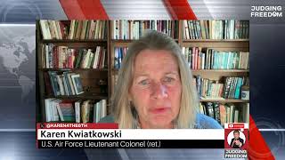 LtCOL Karen Kwiatkowski  What If Trump Goes Neocon [upl. by Oemac175]