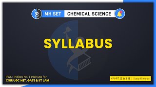 Complete Syllabus for MH SET Chemical Science  Maharashtra SET Chemistry [upl. by Maryjo]