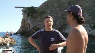 Red Bull Cliff Diving 2009 Croatia  Oliver Pocher [upl. by Kask94]