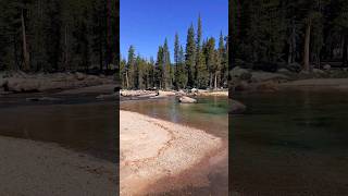 💦 Beautiful Yosemite National Park  Tuolomne River Hike [upl. by Sims]