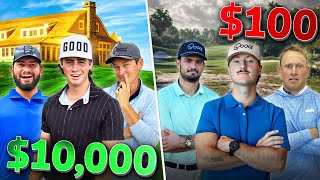 100 vs 10000 Golf Match [upl. by Funch]