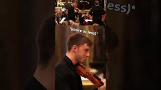 Audience Claps Too Soon Conductor Reacts shorts violin conductor [upl. by Euv]