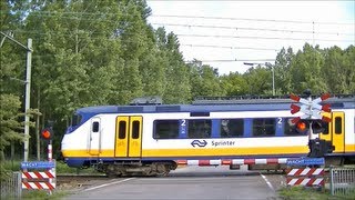 Spoorwegovergang Maastricht  Dutch railroad crossing [upl. by Nilrem656]