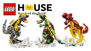 LEGO House Dinosaurs 40366  Speed build [upl. by Nitram316]