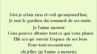 Jackito  Je Laime a Mourir Lyrics [upl. by Nnyleuqcaj]