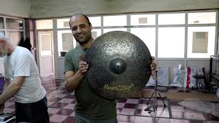 Murat Diril Cymbal Factory  Patrick Buzo  Black Sea Cymbals [upl. by Logan]