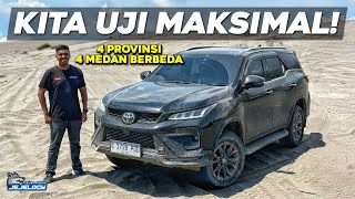 REVIEW NEW TOYOTA FORTUNER 28 GR SPORT 4x4 2024 KITA UJI MELINTASI 4 PROVINSI [upl. by Sussi]