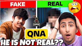 Real Total Gaming Face Reveal🤣😱Total Gaming QnA [upl. by Nnayllehs]