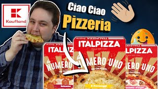 Die BESTE TK Pizza seit langem ITALPIZZA  La Numero Uno Salami  5 Formaggi  Proscuttio Funghi [upl. by Dibbrun]