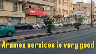 Aramex service very good सऊदी में कोई भी सामान भेजना हुआ बहुत आसान [upl. by Philip]