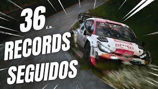 BATIENDO 36 RECORDS DEL MUNDO SEGUIDOS EN EA SPORTS WRC Sí en serio [upl. by Etnad]