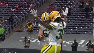 Jamaal Williams does 3 Pumps Hingle Mccringleberry Celebration [upl. by Tillman50]