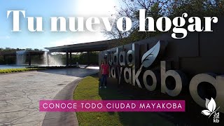 ¡CONOCE JARDINES DE CIUDAD MAYAKOBA EN PLAYA DEL CARMEN [upl. by Ahsoik]