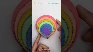 🌈 Rainbow Kinetic Sand Cutting ASMR SHAPES Satisfying Video shortsfeed shortsviral [upl. by Ayim944]