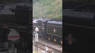 73082 Camelot arriving into Horsted keynes 131024 [upl. by Nahtnoj]