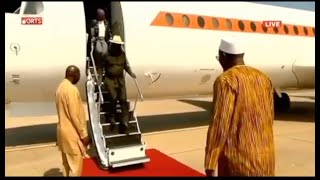 Watch RAILA high level Presidential VIP treatment in Gambia amid AUC tour of West Africa [upl. by Sillihp605]