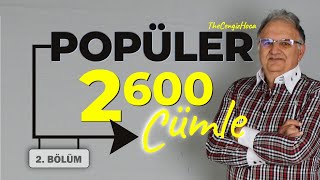 EN ÇOK KULLANILAN 2600 İNGİLİZCE CÜMLE  ÜCRETSİZ İNGİLİZCE DERS [upl. by Dupuy]