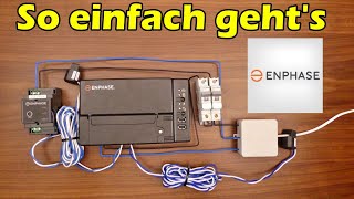 Enphase PV Anlage total einfach bauen und und einrichten Einfacher geht es nicht [upl. by Colon]