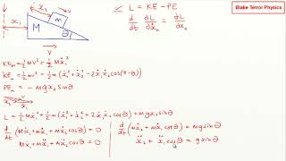 Other Formulations of Classical Mechanics  Lagrangian Example [upl. by Laux]