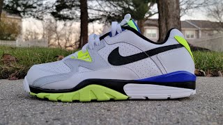 Sneakerhead Saturday  Nike Air Trainer 3 Low WhitePure PlatinumRacer BlueBlack FD0788100 [upl. by Ahsal273]