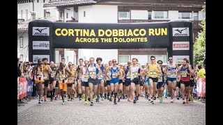 CortinaDobbiaco Run 2022 highlights e interviste [upl. by Beka]