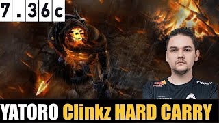 🤯 YATORO Clinkz HC 736C DOTA 2 HIGHEST MMR MATCHdota2 dota2gameplay yatoro [upl. by Weihs809]