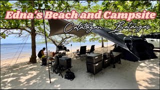 EDNAS BEACH AND CAMPSITE I BLACK CAMPING I CAR CAMPING I BEACH CAMPING I CALATAGAN BATANGAS [upl. by Lindley291]