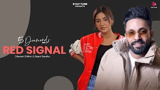 Red Signal Visualizer  Baani Sandhu  Dilpreet Dhillion  Desi Crew  Latest Punjabi Songs 2024 [upl. by Royo]