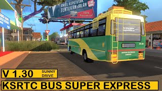 KSRTC Bus Mod for Ets2 V 130 and 131  Ksrtc Bus mod For Ets2  Tata Lpo 1512 drive  Amazing [upl. by Hnilym38]