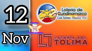 Resultado Loteria CUNDINAMARCA Y TOLIMA del Martes 12 De Noviembre del 2024 [upl. by Oates556]