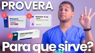 PROVERA PARA QUE SIRVE  3 COSAS [upl. by Oderfla729]