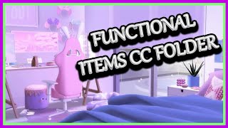 sims 4 functional furniture cc folder 1GB UPDATED OBJECTS [upl. by Diane]