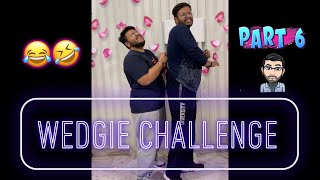 Wedgie challenge Part6Don’t repeat word challenge 😂  Manav amp Karan [upl. by Sophy184]