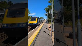 Scotrail Inter7City HST 1B82 1309 Aberdeen to Edinburgh 5 Tone And Wave At Portlethen [upl. by Charisse]