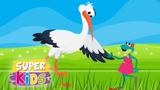 SUPER KIDS  Stork And Frog  Kids Songs And Nursery Rhymes [upl. by Marozik602]