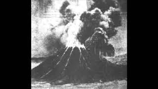 Krakatoa Eruption Real Sound 1883 [upl. by Sidoma]