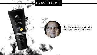 The Man Company  Charcoal Facewash  How To Use [upl. by Eirelam]